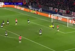 خلاصه بازی پی اس وی آیندهوون ۱ - آرسنال ۷