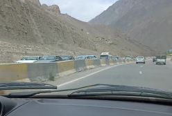 تصاویری از ترافیک فوق سنگین محور جاده هراز | 14 خرداد 1404