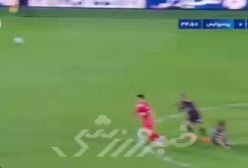 لحظه دلخراش برخورد دو پرسپولیسی به یکدیگر