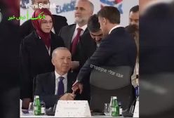 رفتار تحقیرآمیز  اردوغان با مکرون رئیس جمهور فرانسه