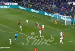 گل اول اسپانیا به فرانسه توسط نیکو ویلیامز