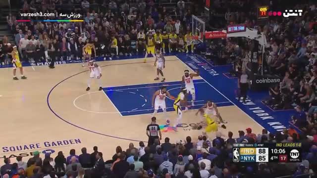 خلاصه بسکتبال نیویورک نیکس مقابل ایندیانا پیسرز  2024/25NBA