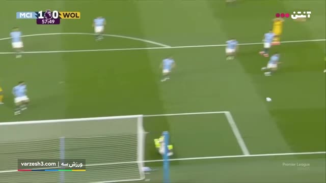 خلاصه باز ی منچستر سیتی مقابل ولورهمپتون