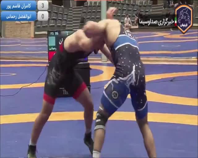 ویدیو  کشتی کامران قاسمپو
