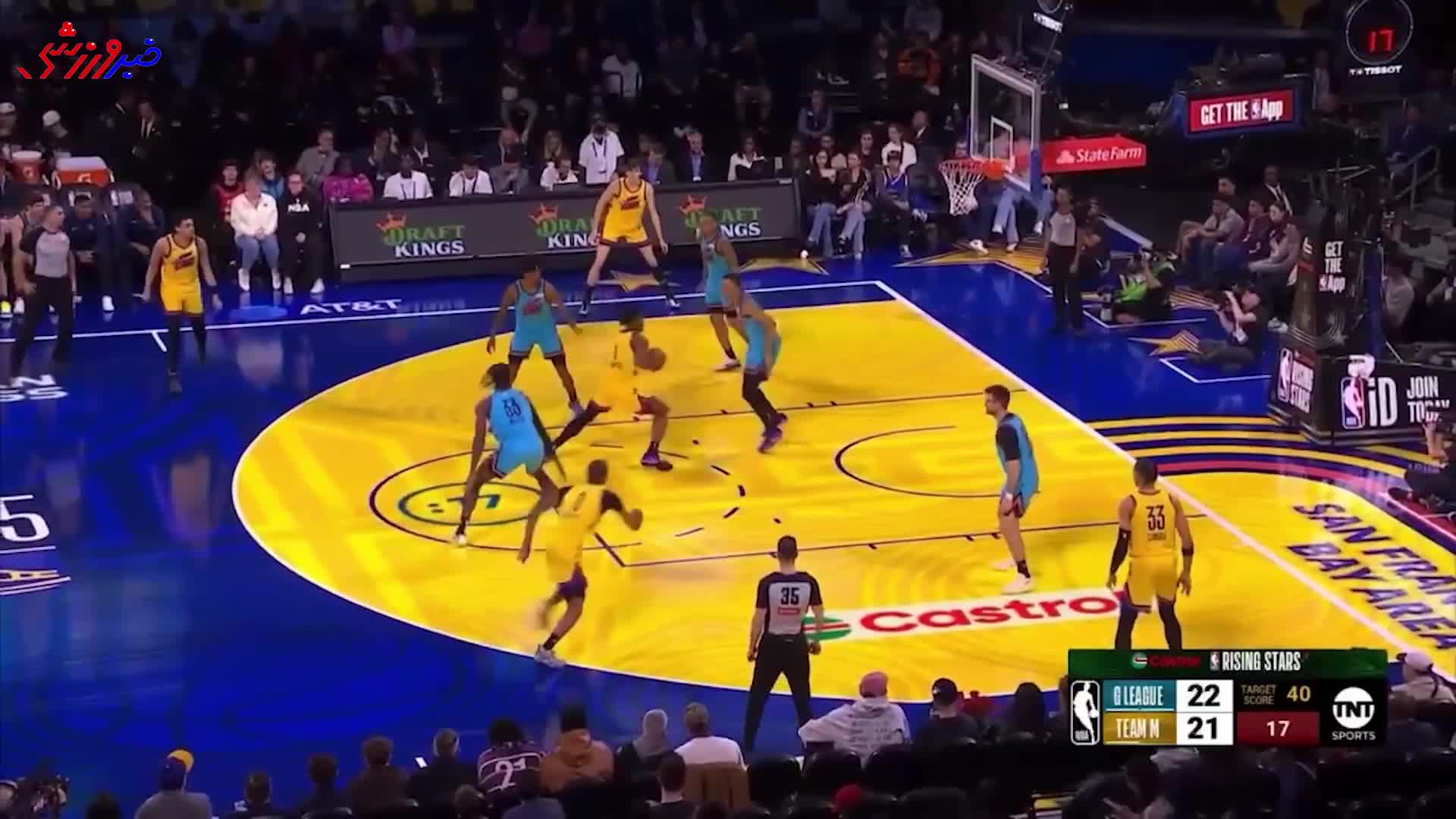 خلاصه بسکتبال میچ مقابل تیم جرمی - مسابقات ستارگان نوظهور |  ۱۴ فوریه | آل‌استار NBA ۲۰۲۵