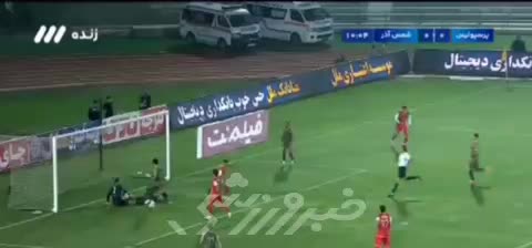 گل جالب علیپور به شمس‌آذر در ورزشگاه شهر قدس